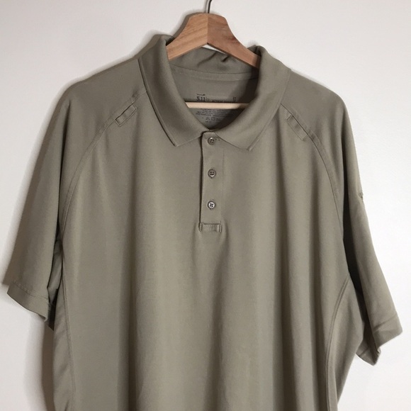 5.11 tactical series mens performance short sleeve polo size XL - Picture 2 of 10